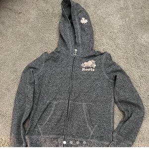 Roots kids zip up size XL